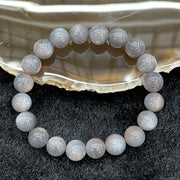 Natural Black Sunstone 日光石（太阳石）Bracelet 20 beads - 24.99g 10.0/bead - Huangs Jadeite and Jewelry Pte Ltd