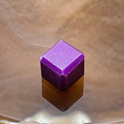 Natural Purple Crystal Cube Charm - 4.2g 12.5 by 12.5 by 12.5mm - Huangs Jadeite and Jewelry Pte Ltd