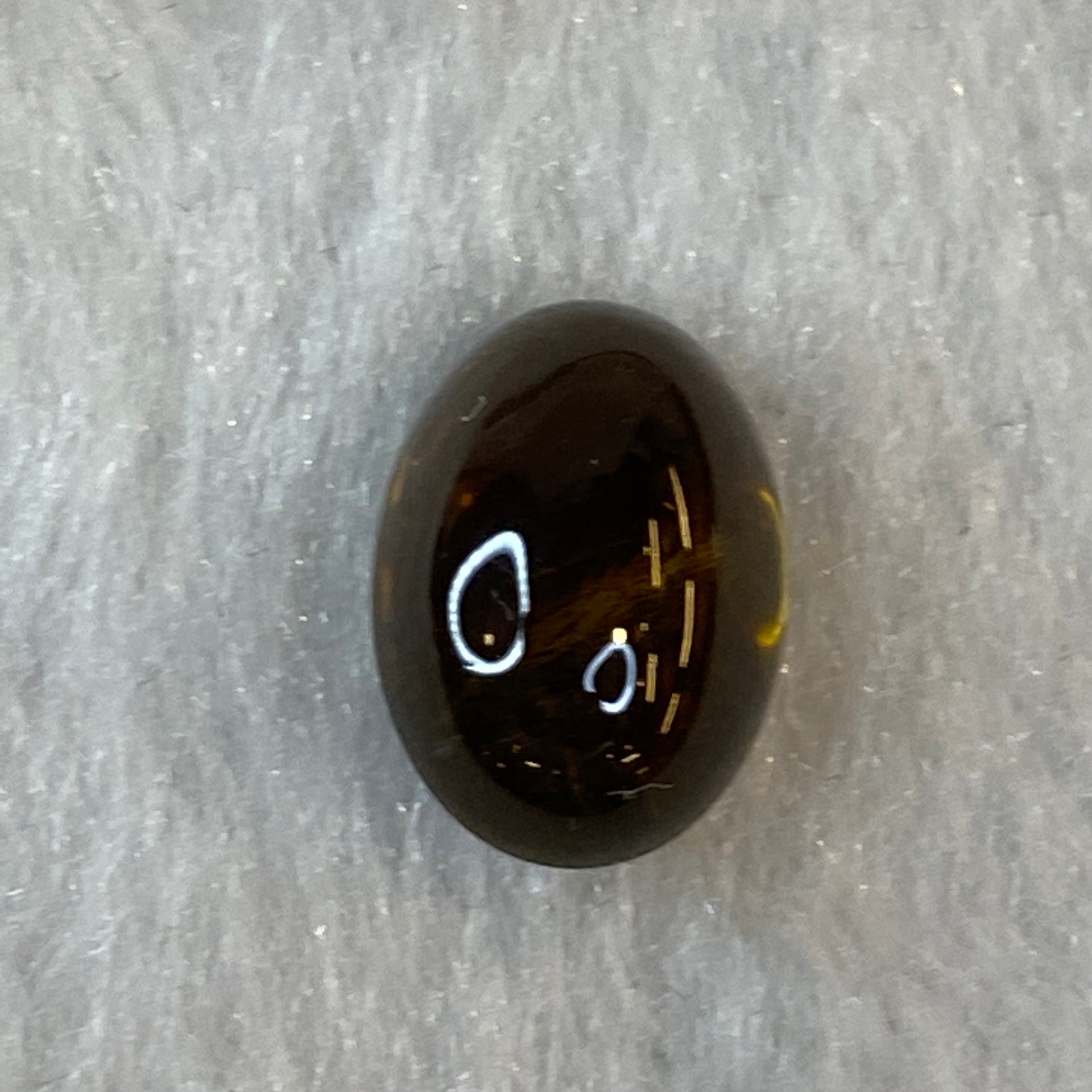 Natural Andradite Garnet (brownish Yellow) 4.85ct 11.8 by 8.6 by 5.8mm - Huangs Jadeite and Jewelry Pte Ltd