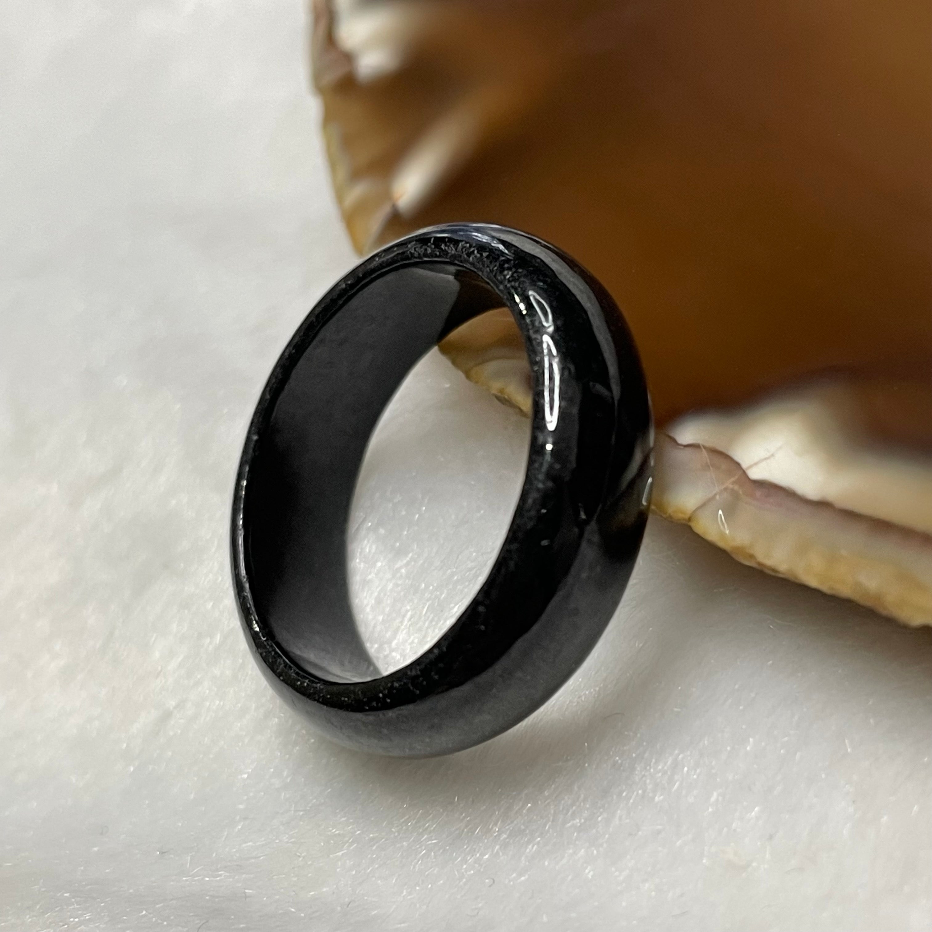 Type a lucky buy black jade Ring