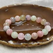 Natural Tourmaline Crystal Bracelet 电气石 34.71g 10.8mm/bead 19 beads - Huangs Jadeite and Jewelry Pte Ltd