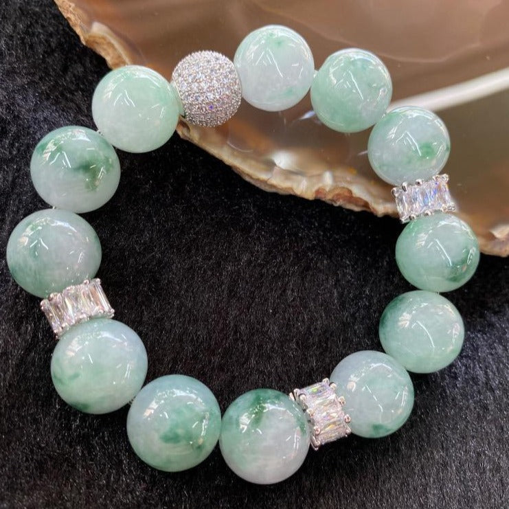 Type A Burmese Jade Jadeite Bracelet - Huangs Jadeite and Jewelry Pte Ltd