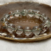 Natural Four Season Phantom Quartz 四季彩幽灵 Bracelet 46.13g 13.0mm/head 16 beads - Huangs Jadeite and Jewelry Pte Ltd