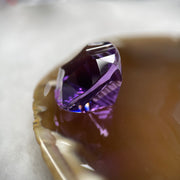 Natural Amethyst 38.40 carats 20.7 by 20.7 by 16.2mm - Huangs Jadeite and Jewelry Pte Ltd