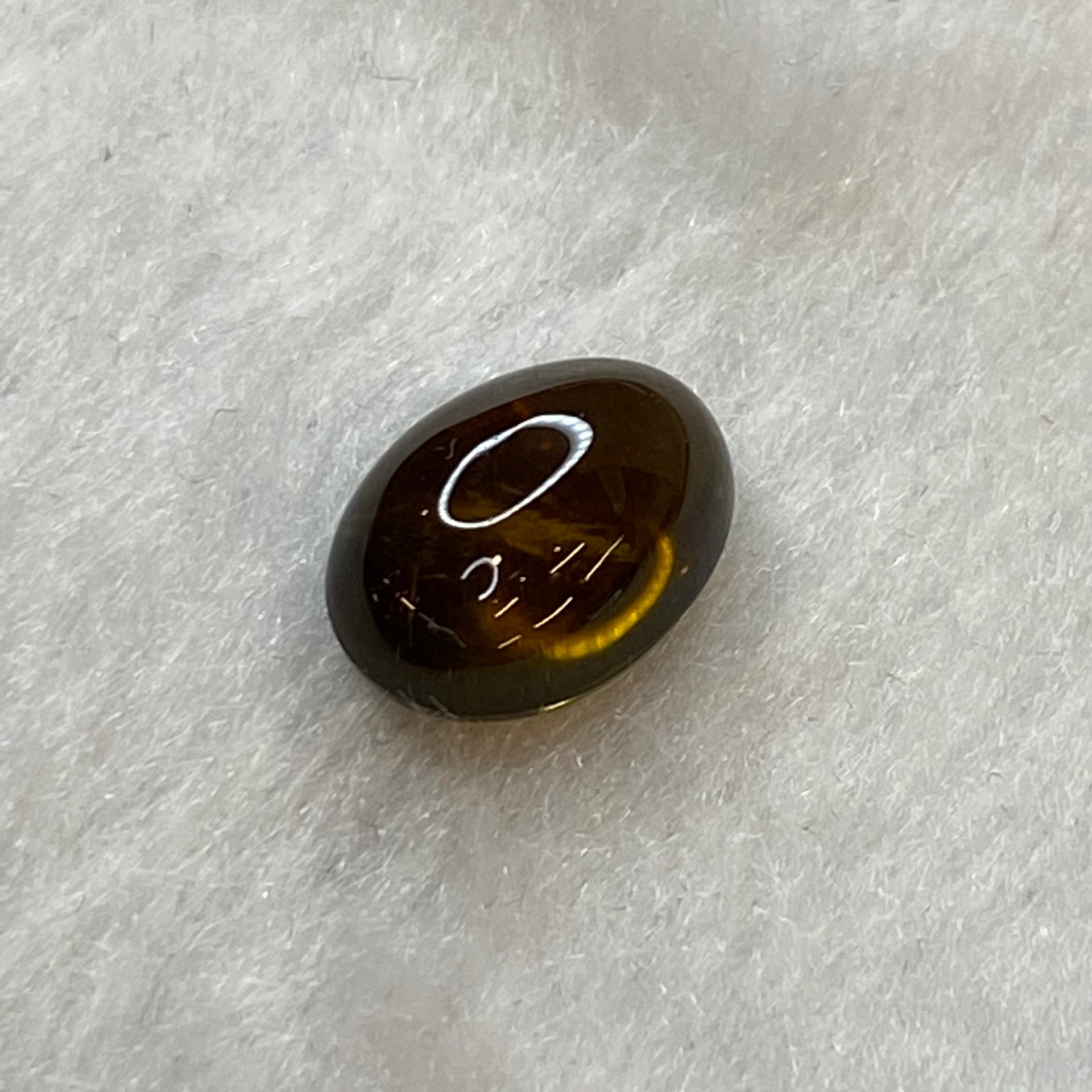 Natural Andradite Garnet (brownish Yellow) 4.85ct 11.8 by 8.6 by 5.8mm - Huangs Jadeite and Jewelry Pte Ltd