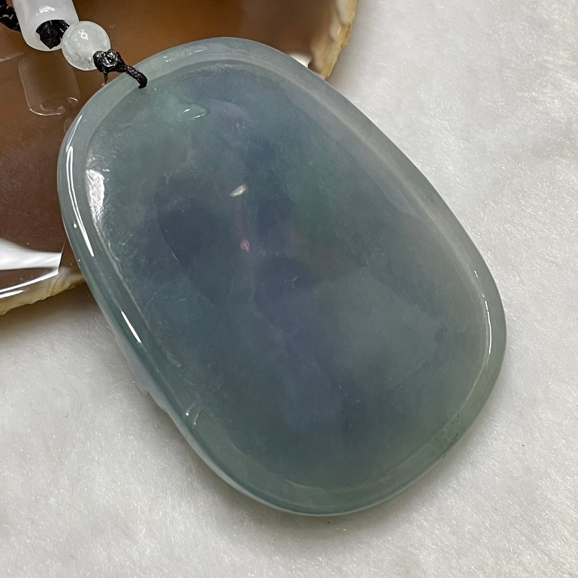 18K / 750 Gold NGI Certified Rare Semi Icy Intense Lavender Jade Jadeite Dragon 85.73g 68.8 by 54.1 by 12.8mm - Huangs Jadeite and Jewelry Pte Ltd