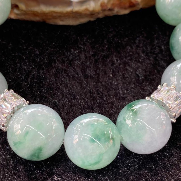 Type A Burmese Jade Jadeite Bracelet - Huangs Jadeite and Jewelry Pte Ltd