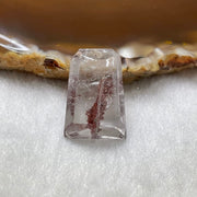 Natural Red Phantom Quartz 3.76g 20.0 by 14.0 by 9.4mm - Huangs Jadeite and Jewelry Pte Ltd