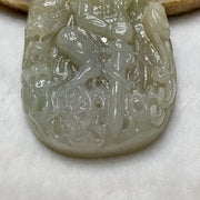 Type A Yellow Jade Jadeite Acala 75.07g 71.1 by 45.0 by 12.6mm - Huangs Jadeite and Jewelry Pte Ltd