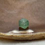 Natural Green Quartz Cube Charm - 0.9g 7.1 by 7.1 by 7.1mm - Huangs Jadeite and Jewelry Pte Ltd