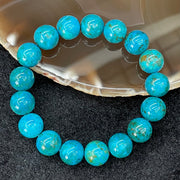 Natural Phoenix Stone Bracelet 凤凰石 - 36.38g 12.1mm/bead 17 beads - Huangs Jadeite and Jewelry Pte Ltd