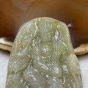 Type A Yellow Jade Jadeite Acala 75.07g 71.1 by 45.0 by 12.6mm - Huangs Jadeite and Jewelry Pte Ltd