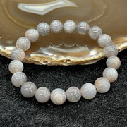 Natural Black Sunstone 日光石（太阳石）Bracelet 20 beads - 24.99g 10.0/bead - Huangs Jadeite and Jewelry Pte Ltd