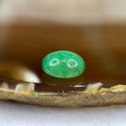 Natural Green Emerald Cabochon for Setting - 4.65ct 11.6 by 9.5 by 6.2mm - Huangs Jadeite and Jewelry Pte Ltd